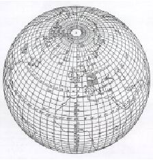 Klad mapovch list mezinrodn mapy 1:1 000 000.